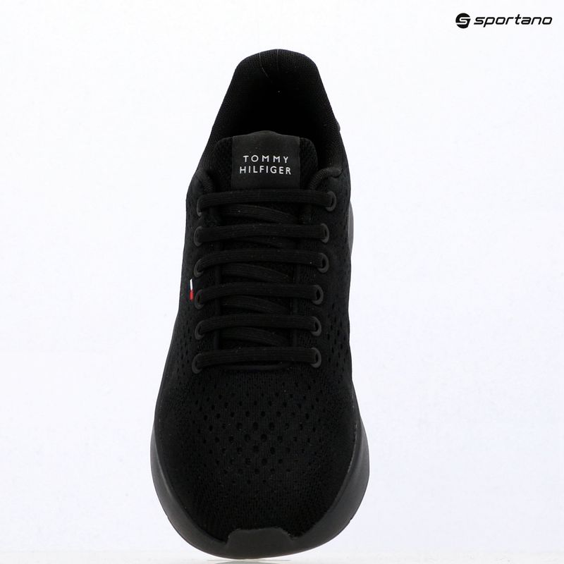 Men's shoes Tommy Hilfiger Lightweight Runner Knit black 9