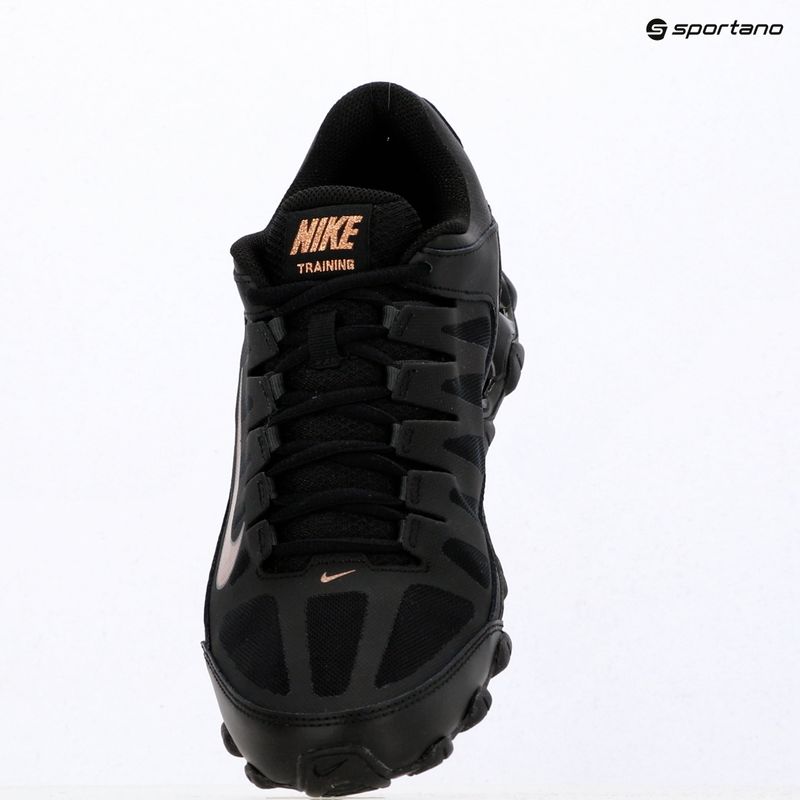 Women's training shoes Nike Reax 8 TR black/anthracite/metallic rose gold 16