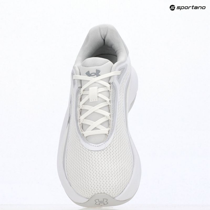 Women's training shoes Under Armour Radiant TR white/distant gray/metallic silver 9
