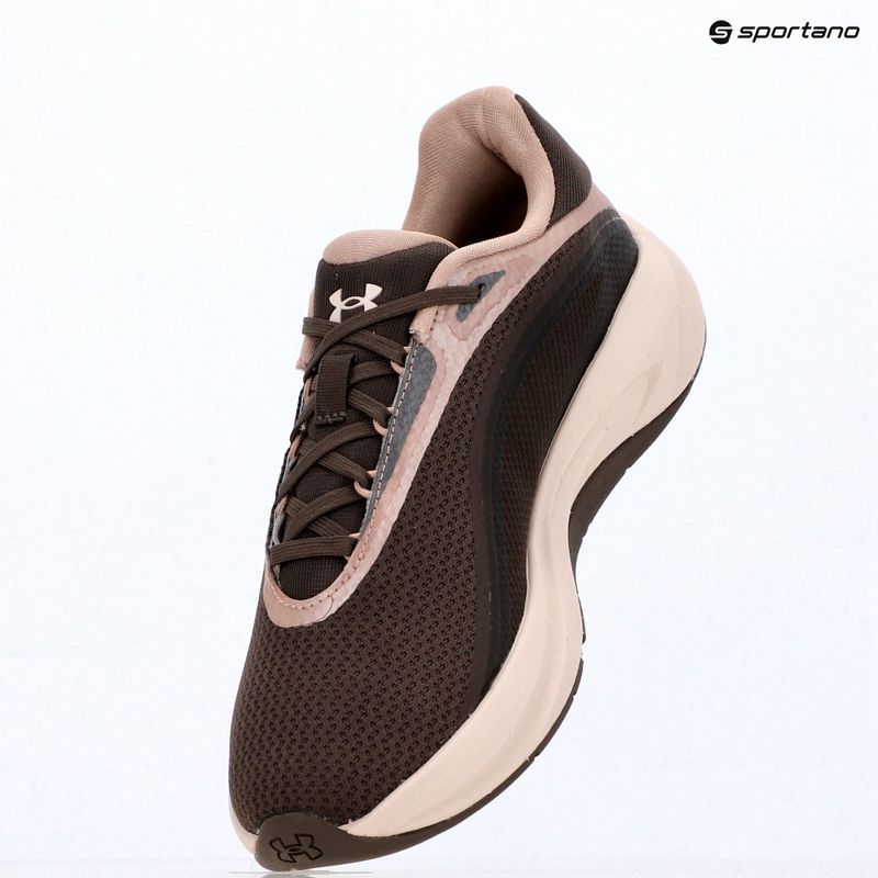 Women's training shoes Under Armour Radiant TR peppercorn/bashful pink/apex pink 9