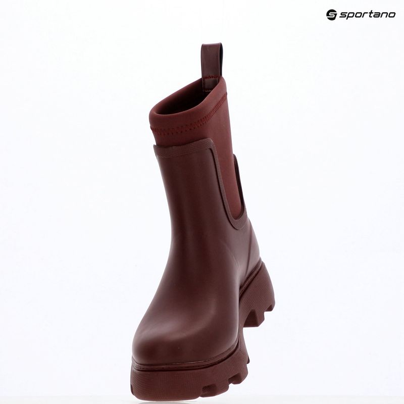 Women's wellington boots Tommy Hilfiger Stamp Warm Ankle oxblood 9