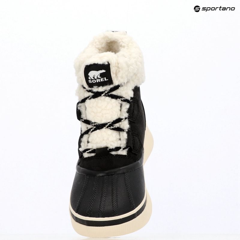 Women's snow boots Sorel Out N About IV Chillz Wp black/sea salt 9