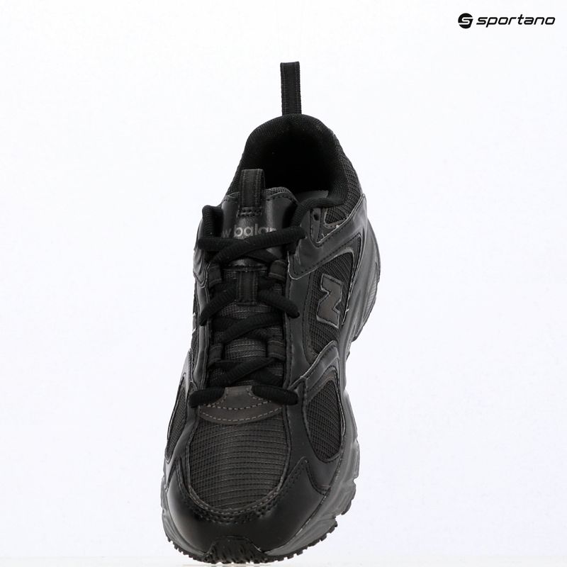 Shoes New Balance 408's V1 black/black cement/black metallic 9