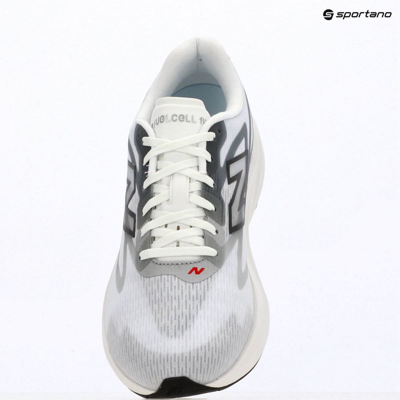 Men's running shoes New Balance FuelCell Flite-R V1 white/slate grey/neo flame 17