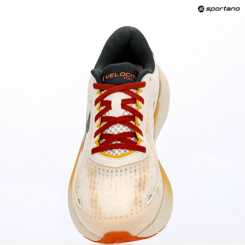 Men's running shoes Under Armour Velociti Pace stone/terra gold/anthracite 9