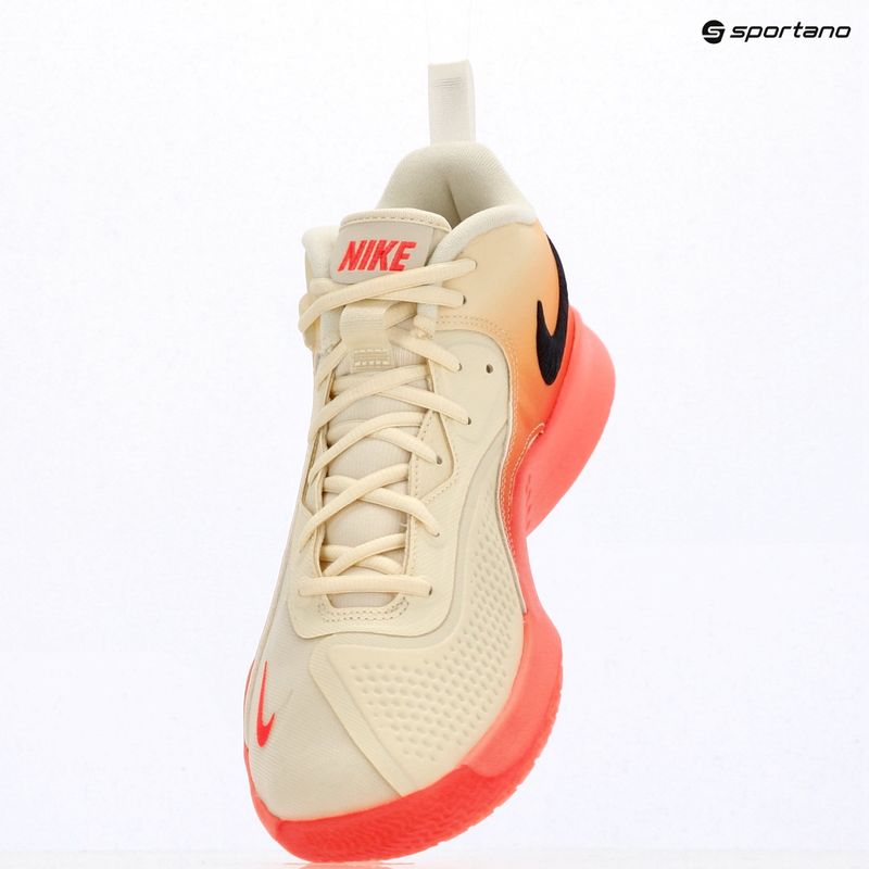 Volleyball shoes Nike React Hyperset 2 SE coconout milk/cave purple/hot lava 9
