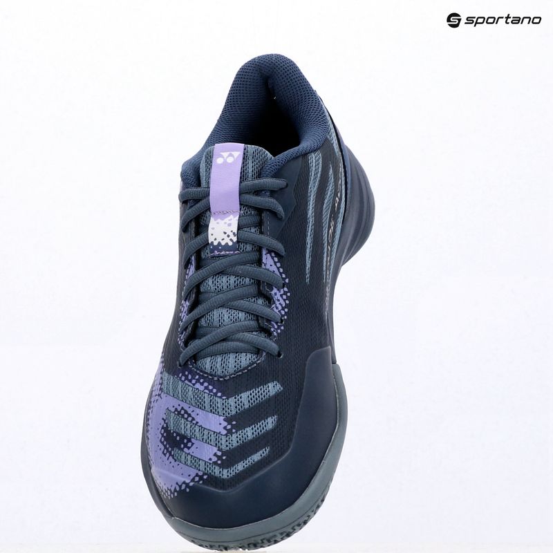 Women's badminton shoes YONEX Cascade Accel 2 Wide purple 9