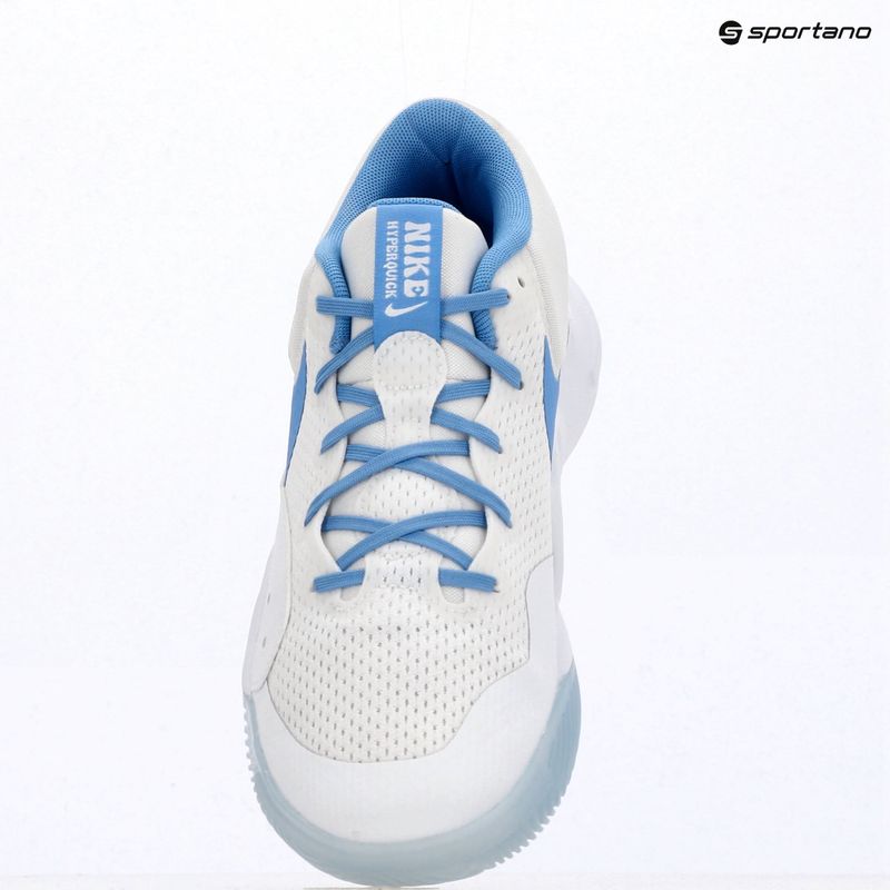Volleyball shoes Nike Hyperquick white/valor blue 9