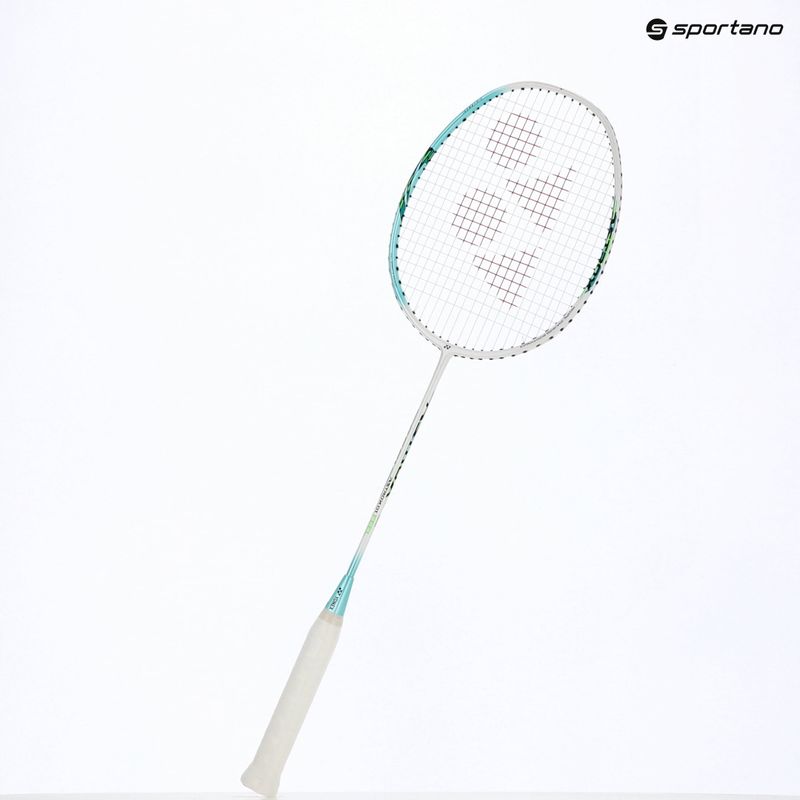 Badminton racket YONEX Astrox 01 Feel 2025 white/ mint 11