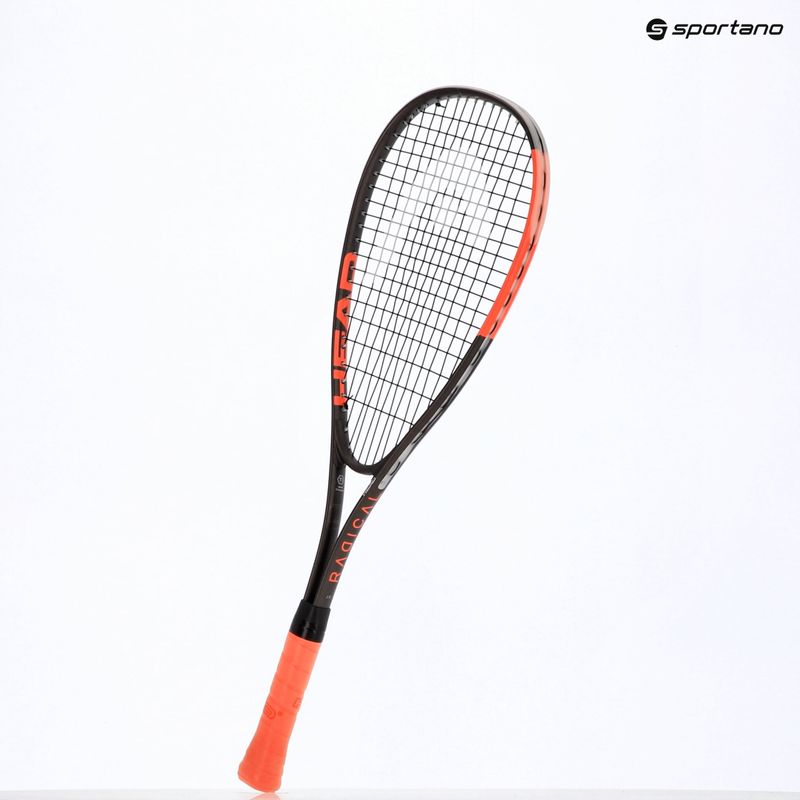 Children's squash racket HEAD Radical Junior 2026 black/red 10