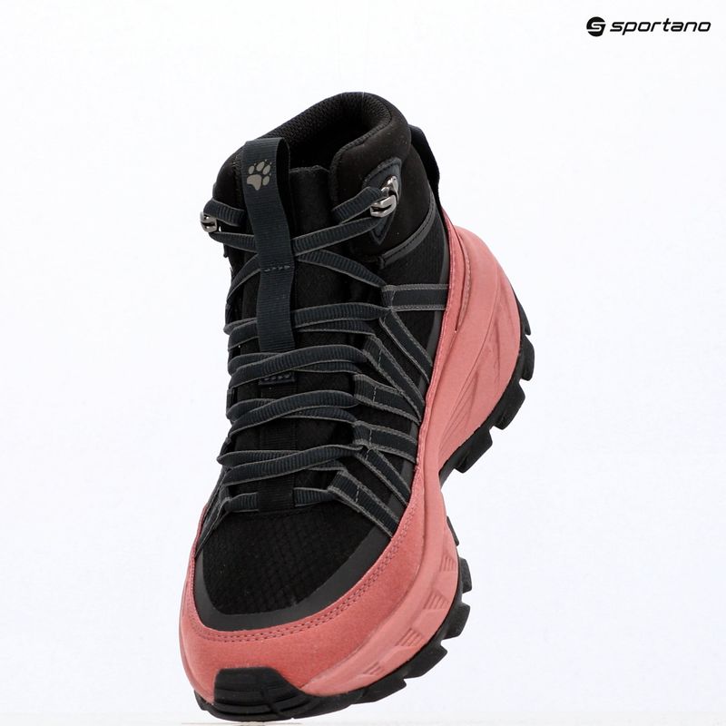 Women's hiking boots Jack Wolfskin Wild Hike Texapore Mid mineral red 15