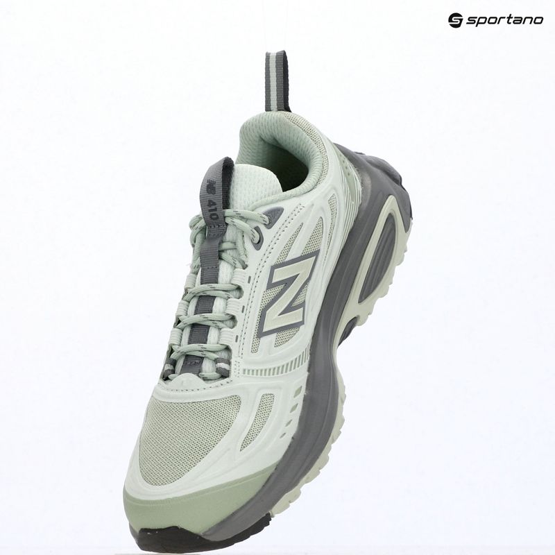 Women's running shoes New Balance Fresh Foam 410's V9 silver moss/slate grey 15