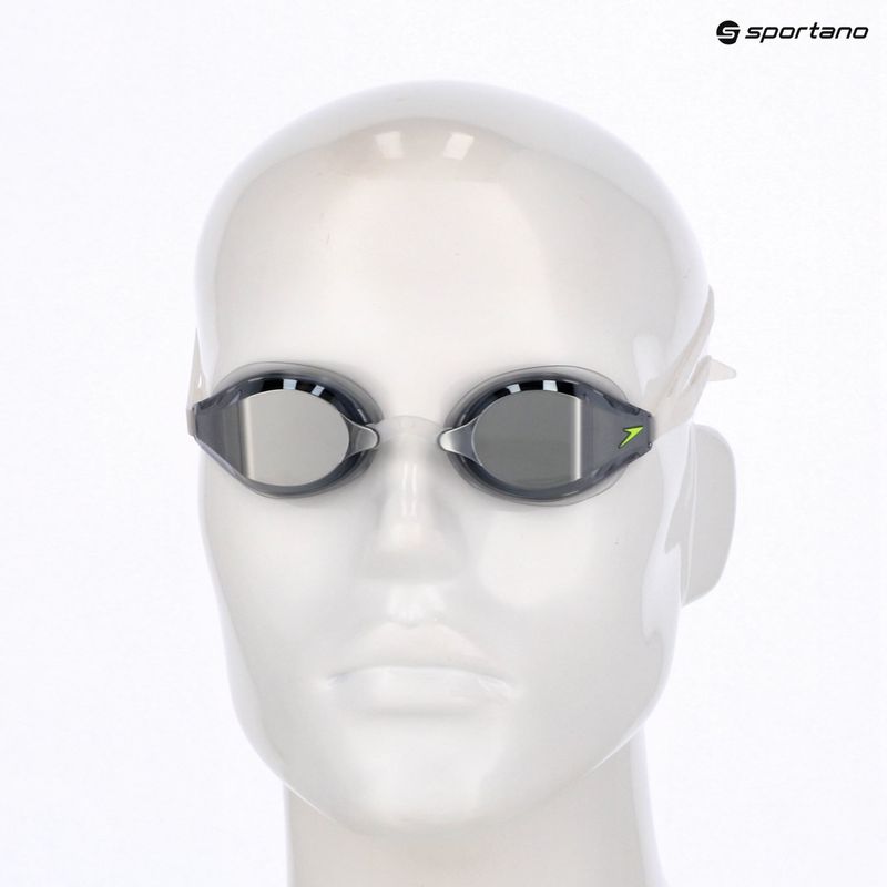 Swimming goggles Speedo Fastskin Speed Socket 2.0 Mirror LTD clear/black 6