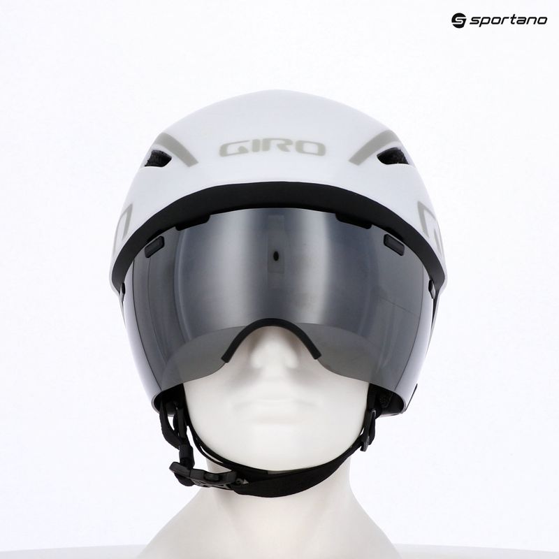 Giro Aerohead MIPS matte white silver bicycle helmet 3