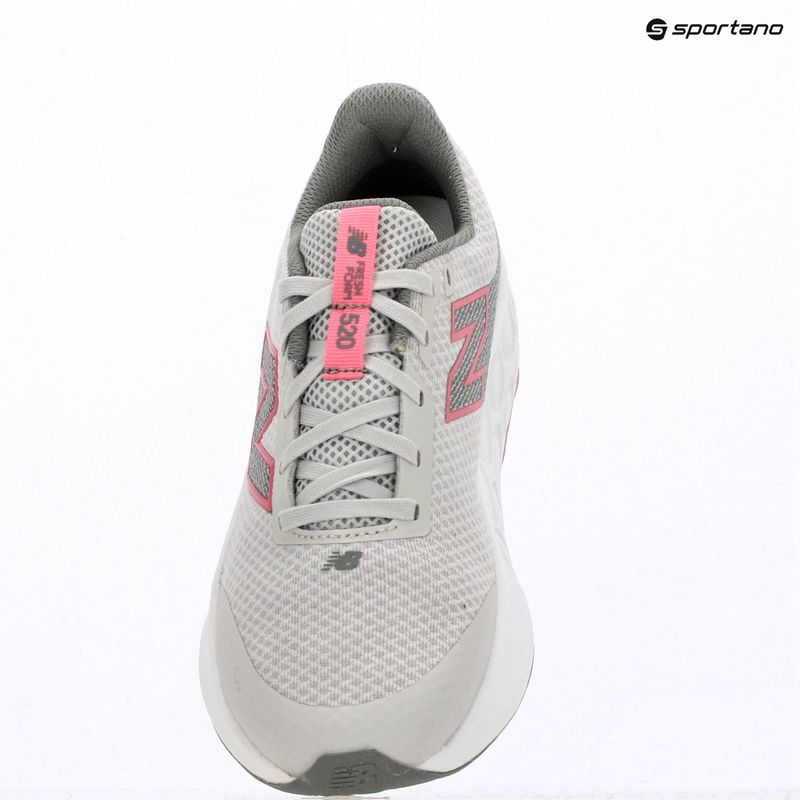 Children's running shoes New Balance 520's Lace V9 grey matter/signal pink 17