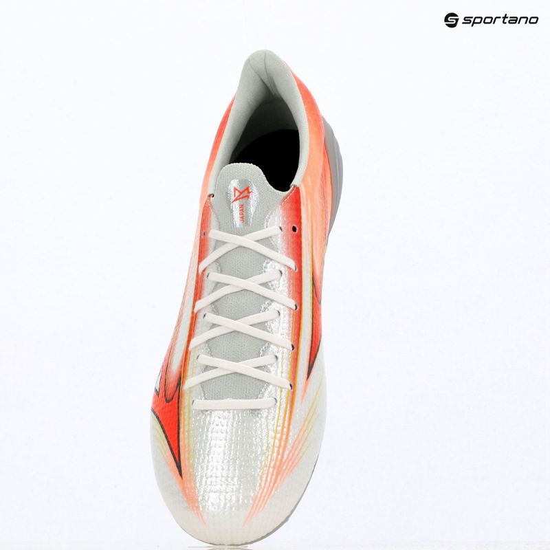 Football boots Mizuno Alpha III Japan FG white/lava orange/evening primrose 4