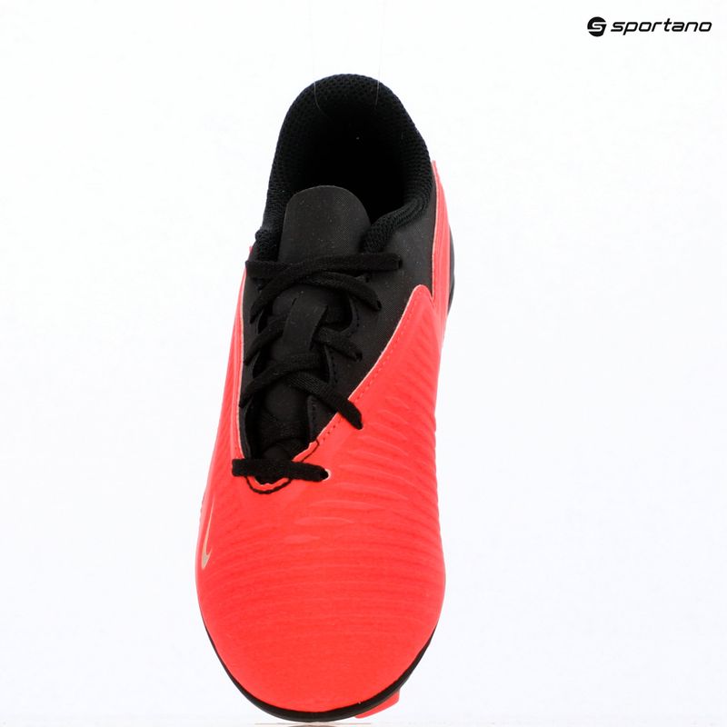 Children's football boots Nike Jr. Phantom 6 Low Club bright crimson/bright crimson/black 8