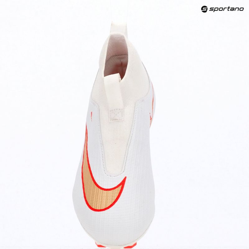 Children's football boots Nike Jr. Mercurial Superfly 11 Academy white/bright crimson/blur 9