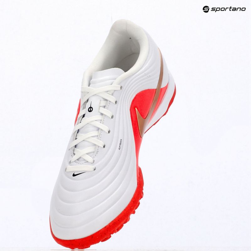 Men's football boots Nike Tiempo Maestro Academy white/bright crimson/blur 15