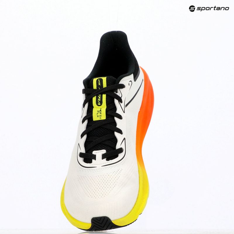 Men's running shoes Altra Motiv FLX white/black/safety yellow 13