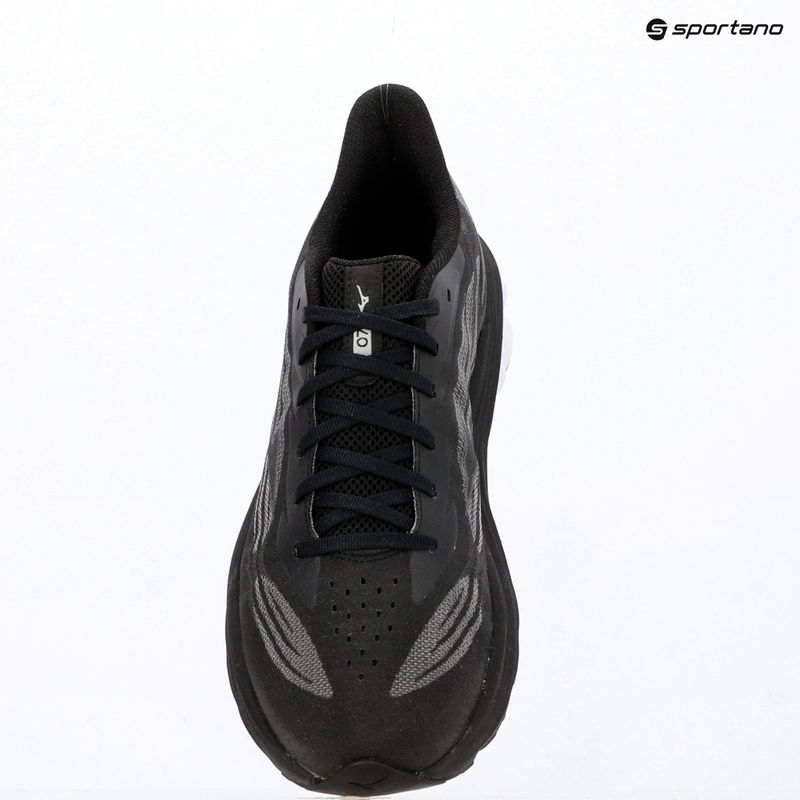 Men's running shoes Mizuno Wave Skyrise 7 black/iron gate/tomato puree 14