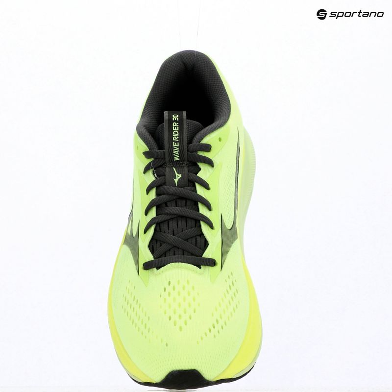 Men's running shoes Mizuno Wave Rider 30 lime pulp/black oyster/gf white 11