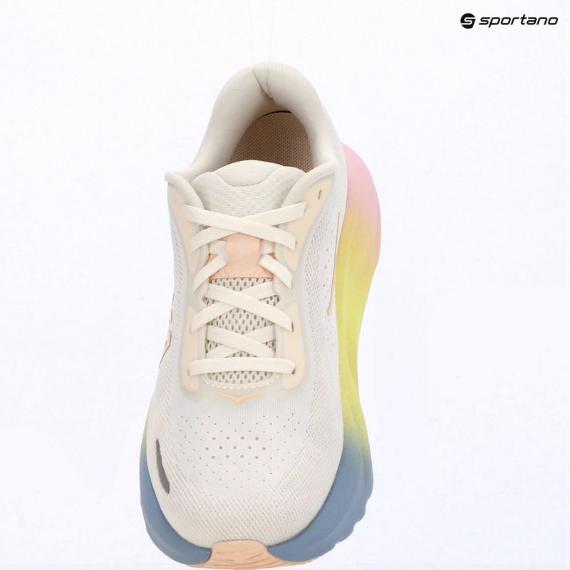Women's running shoes HOKA Rincon 5 alabaster/tangerine glow 18
