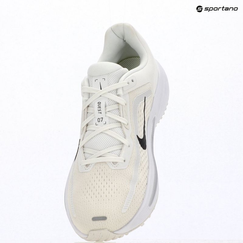 Women's running shoes Nike Quest 7 summit white/white/metallic silver/black 18
