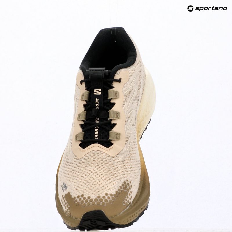 Women's running shoes Salomon Aero Blaze 4 GRVL tapioca/vanilla ice 6