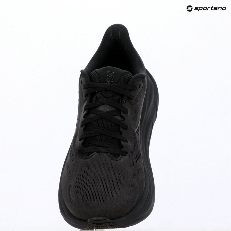 Women's running shoes HOKA Clifton 11 X-Wide black/black 18