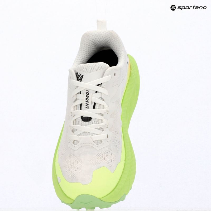 Women's running shoes HOKA Torrent 5 frost/neon yuzu 18