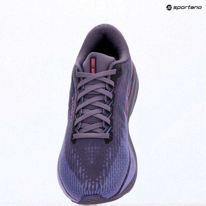 Women's running shoes Brooks Ghost Amp purple/purple/fuchsia 8
