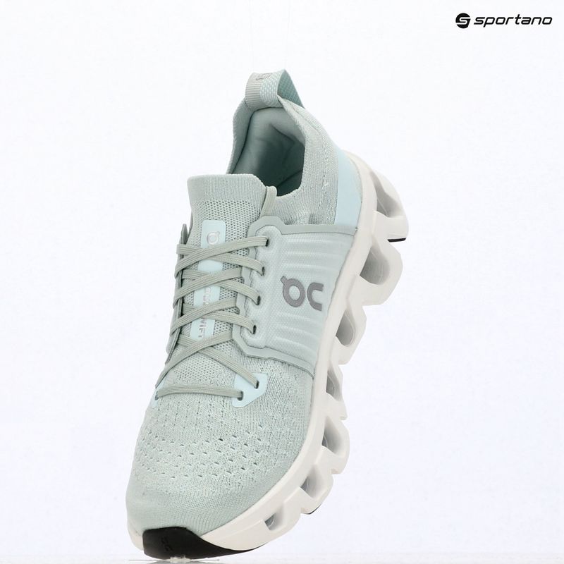 Women's running shoes On Cloudswift 4 surf/white 16