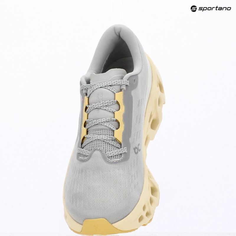 Women's running shoes On Cloudmonster 3 glacier/pollen 8