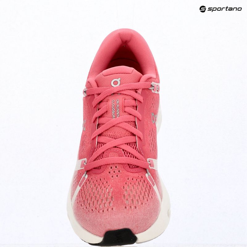 Women's running shoes On Cloudsurfer 2 camellia/ivory 16