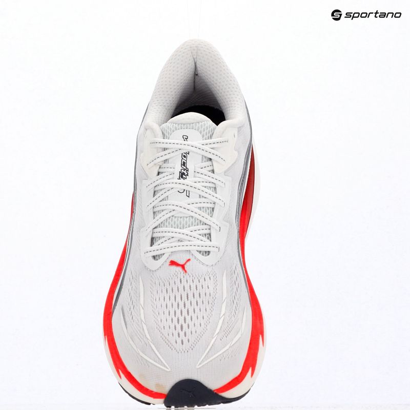 Men's running shoes Puma Velocity Nitro 5 puma white/ultra red 18