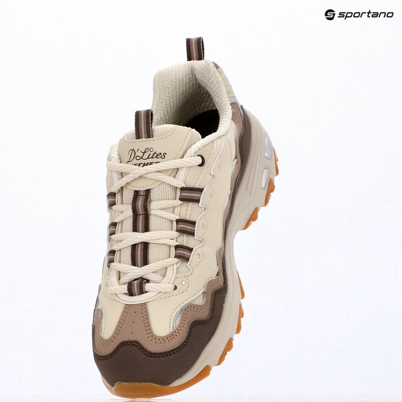 Women's shoes SKECHERS D'Lites Vintage Wave beige 16