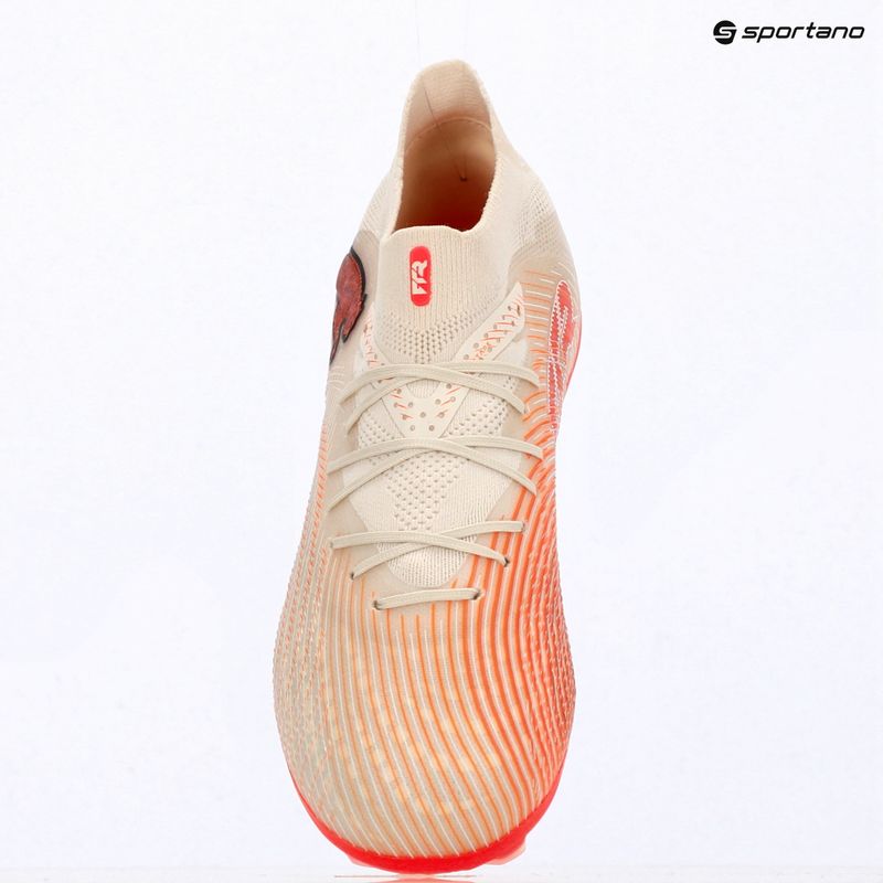 Children's football boots PUMA Future 9 Pro FG/AG Jr sugared almond/puma white/ultra red/puma black 8