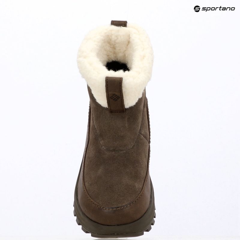 Women's snow boots Columbia Snowtrot Ease mud/cordovan 15