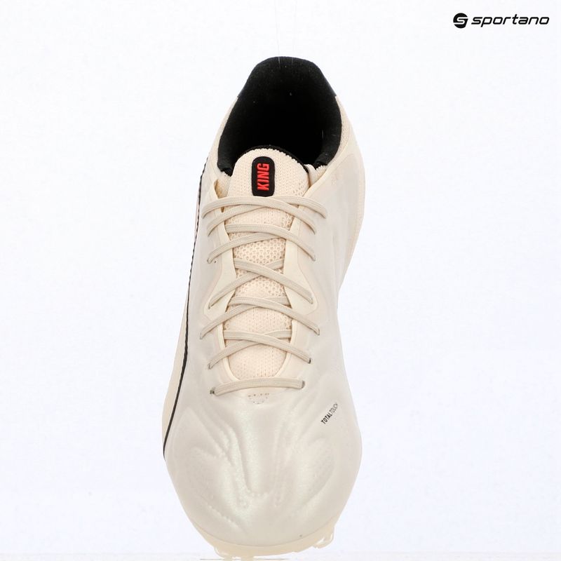 Football boots PUMA King 20 Pro FG/AG sugared almond/puma black/ultra red 16