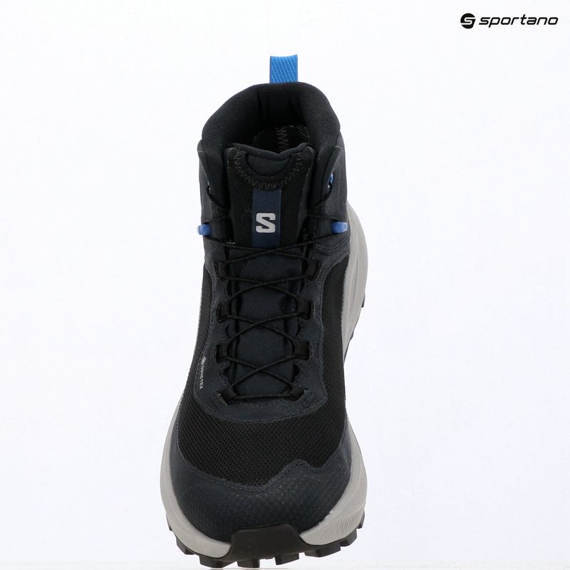 Men's hiking boots Salomon Genesis Mid GTX dark navy/spellbound 9