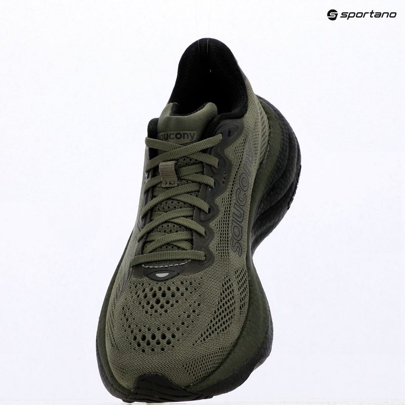 Men's running shoes Saucony Ride 19 fatigue/black 15