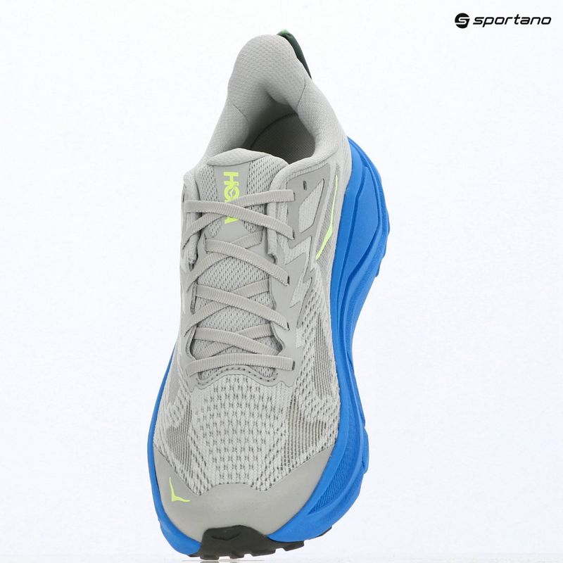 Men's running shoes HOKA Challenger 8 stardust/virtual blue 16