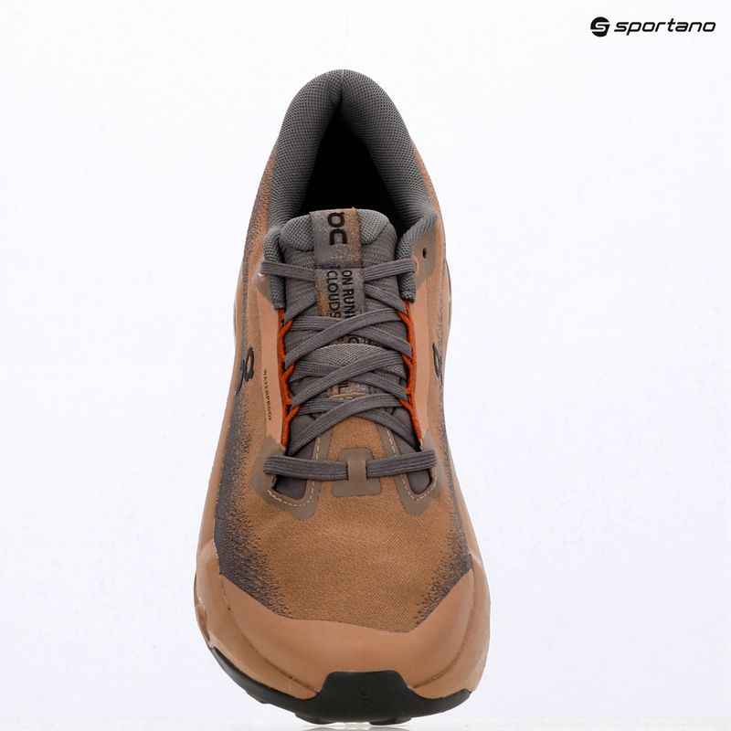 Men's running shoes On Cloudsurfer Trail 2 Waterproof portobello/pebble 8