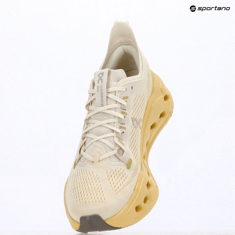 Men's running shoes On Cloudsurfer Max ivory/dijon 8