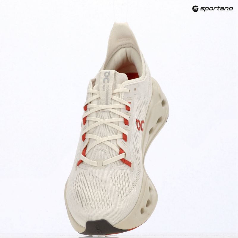 Men's running shoes On Cloudsurfer Max ivory/dustrose 8