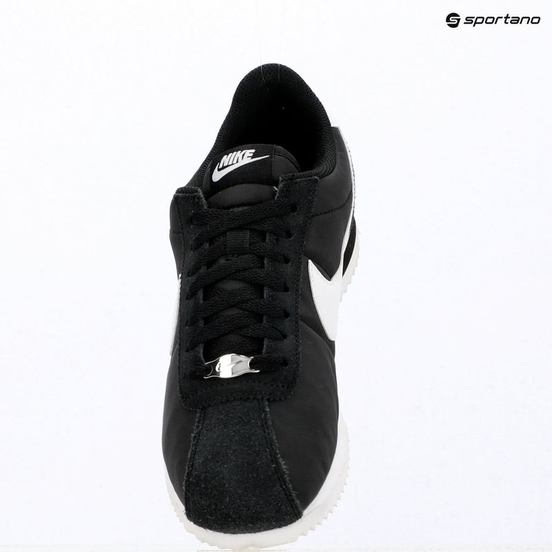 Women's shoes Nike Cortez Textile black/white 16