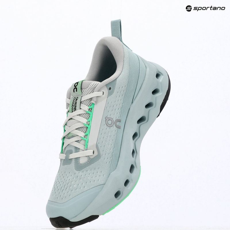 Women's running shoes On Cloudsurfer Trail 2 chalk/gardenia 8