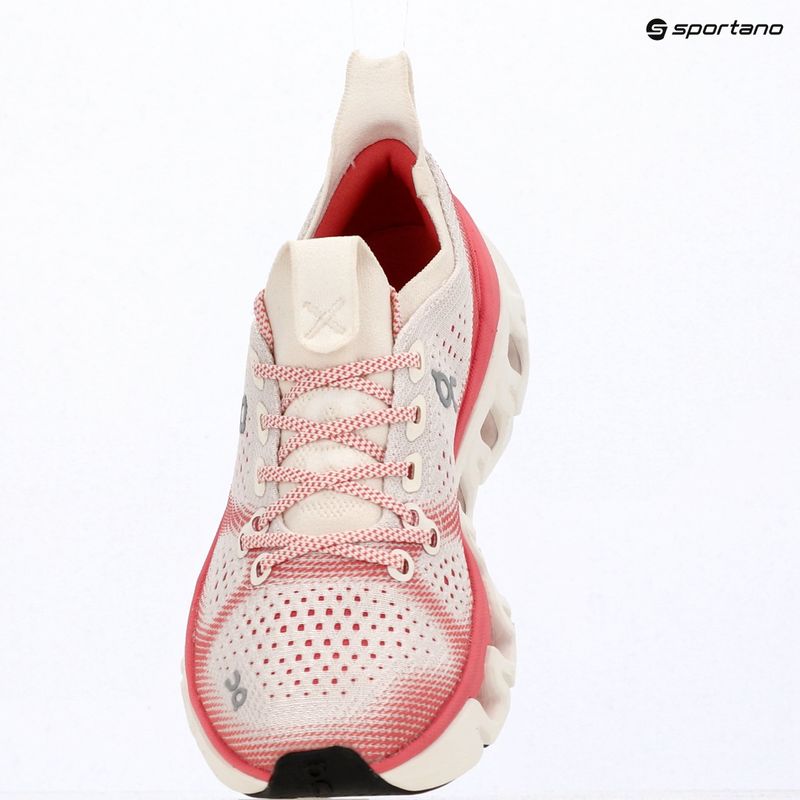 Women's training shoes On Cloud X Tempo ivory/camellia 5