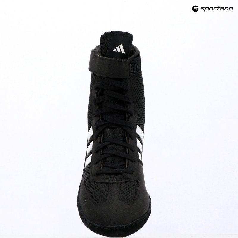 Men's wrestling shoes adidas Combat Speed 4 core black/footwear white 16